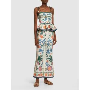 ❤️Zimmermann Linen Floral Print Pant Set❤️